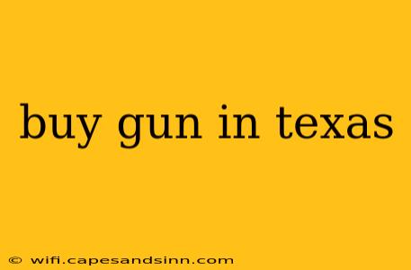 buy gun in texas