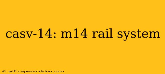 casv-14: m14 rail system