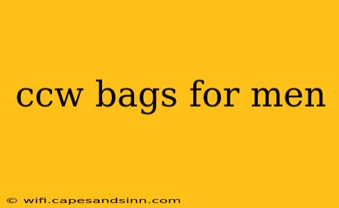 ccw bags for men