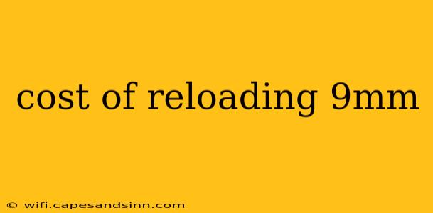 cost of reloading 9mm