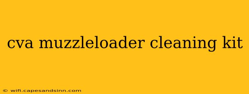 cva muzzleloader cleaning kit