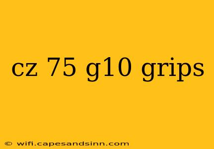 cz 75 g10 grips