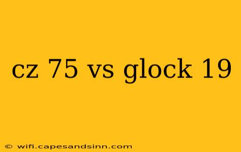 cz 75 vs glock 19