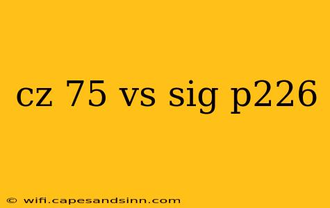 cz 75 vs sig p226