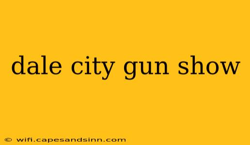 dale city gun show