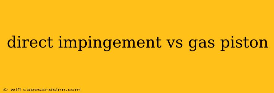 direct impingement vs gas piston