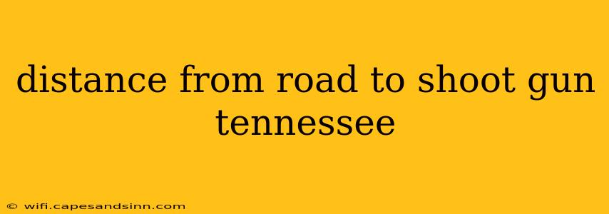 distance from road to shoot gun tennessee