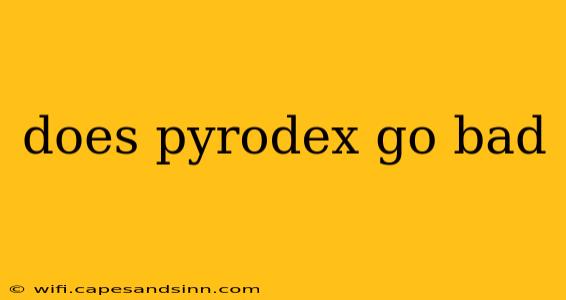 does pyrodex go bad