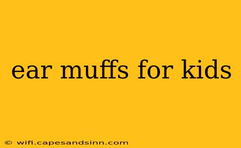 ear muffs for kids