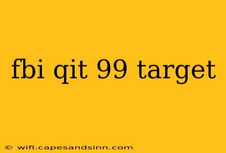 fbi qit 99 target