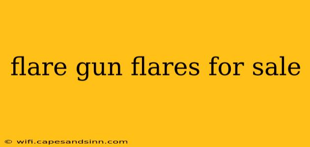 flare gun flares for sale