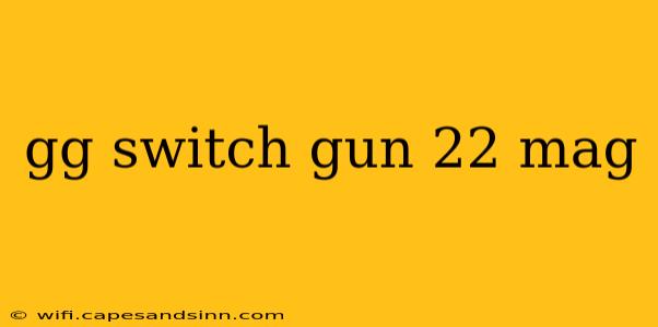 gg switch gun 22 mag