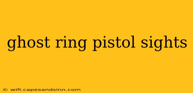 ghost ring pistol sights