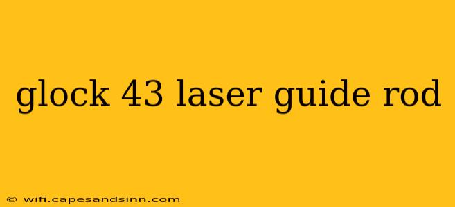 glock 43 laser guide rod