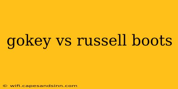 gokey vs russell boots