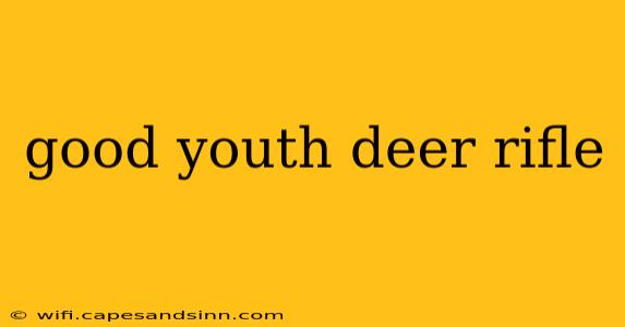 good youth deer rifle