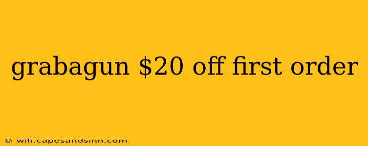 grabagun $20 off first order