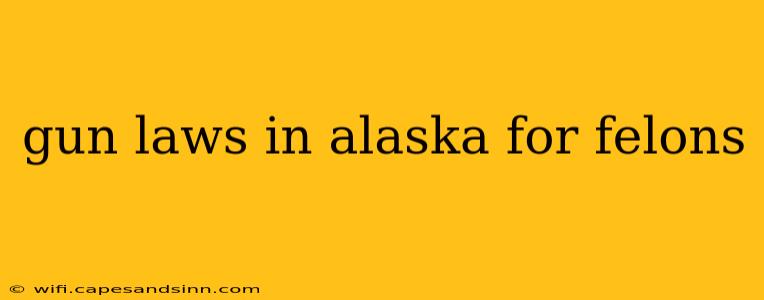 gun laws in alaska for felons