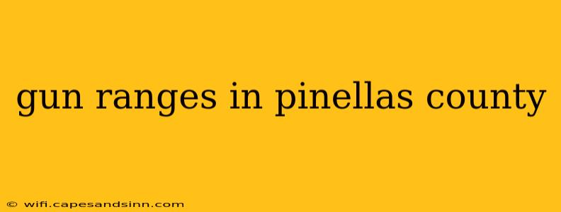 gun ranges in pinellas county