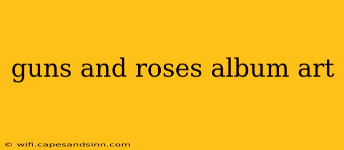 guns and roses album art