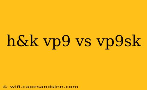 h&k vp9 vs vp9sk