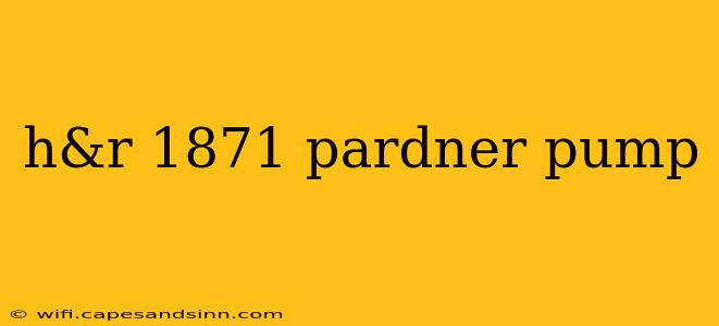 h&r 1871 pardner pump