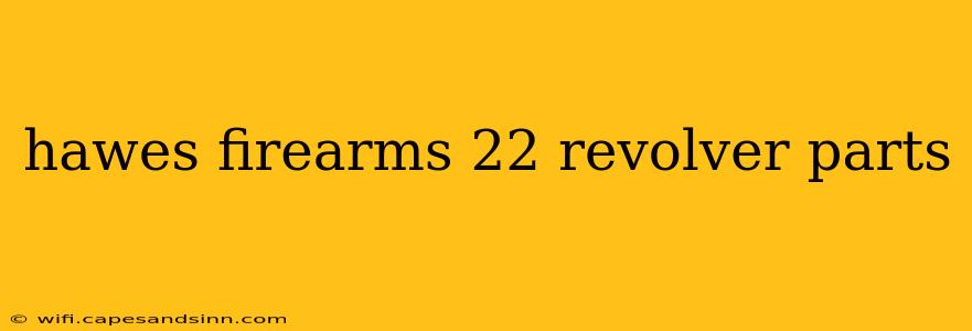 hawes firearms 22 revolver parts