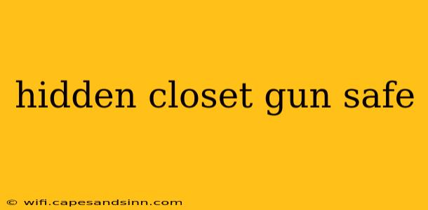 hidden closet gun safe