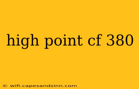 high point cf 380