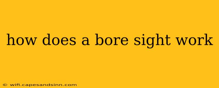 how does a bore sight work