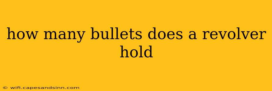 how many bullets does a revolver hold