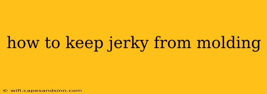 how to keep jerky from molding