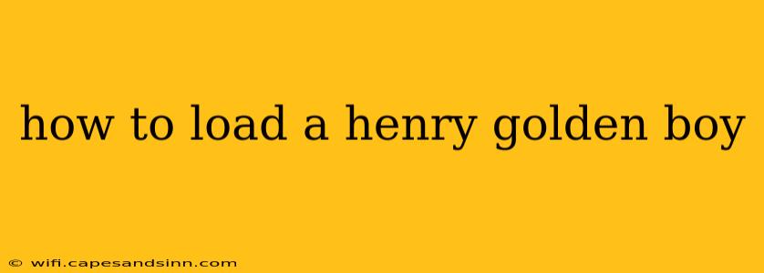 how to load a henry golden boy