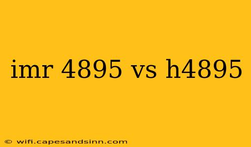 imr 4895 vs h4895