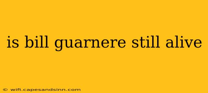 is bill guarnere still alive
