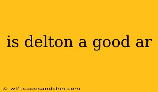 is delton a good ar