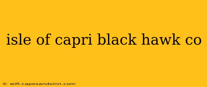 isle of capri black hawk co