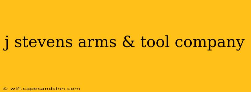 j stevens arms & tool company