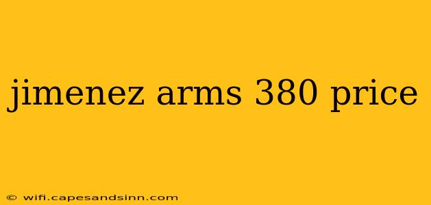 jimenez arms 380 price