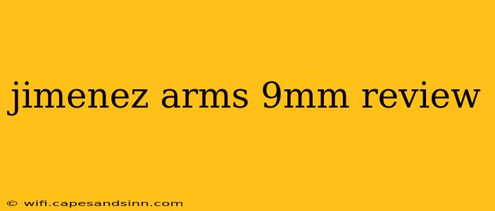 jimenez arms 9mm review