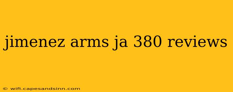 jimenez arms ja 380 reviews