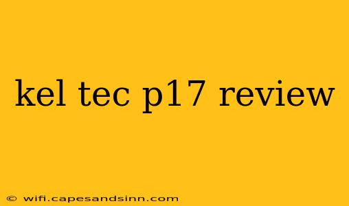 kel tec p17 review