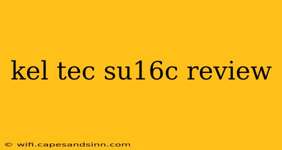 kel tec su16c review