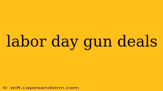 labor day gun deals