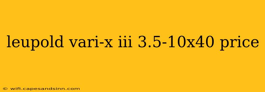 leupold vari-x iii 3.5-10x40 price