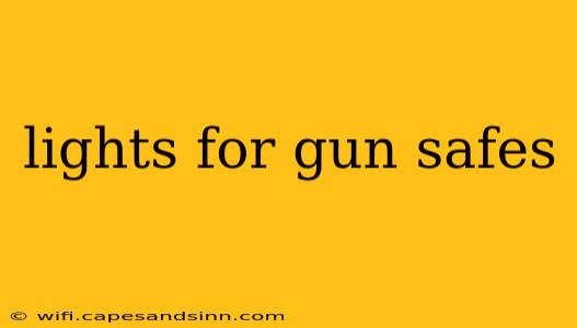 lights for gun safes