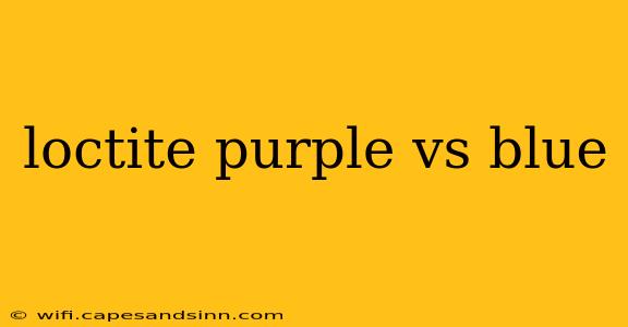 loctite purple vs blue