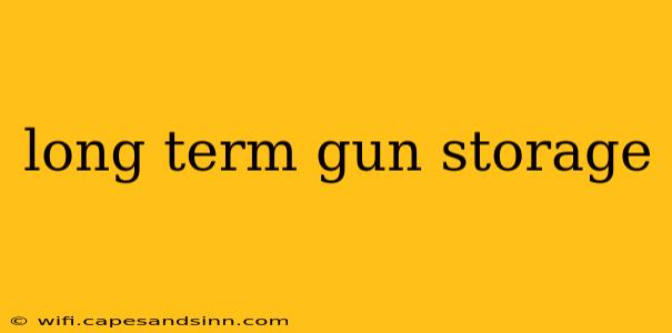 long term gun storage