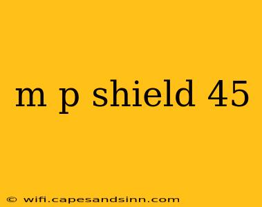 m p shield 45