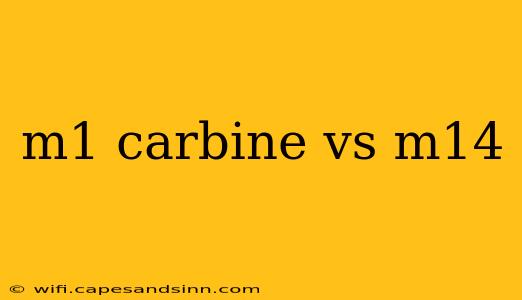 m1 carbine vs m14